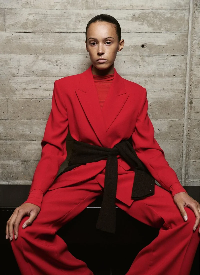 مانجو Suit jacket with scarf